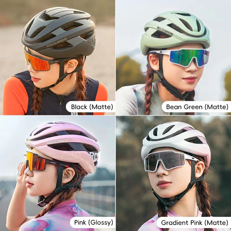 ROCKBROS LK-12 Flowing Light Cycling Helmet