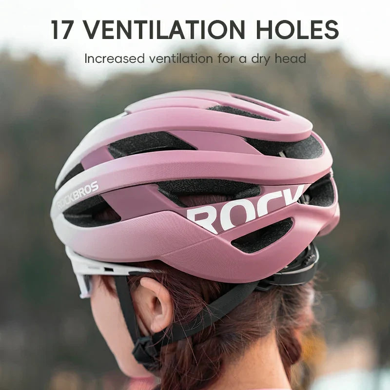 ROCKBROS LK-12 Flowing Light Cycling Helmet