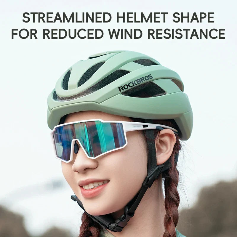 ROCKBROS LK-12 Flowing Light Cycling Helmet