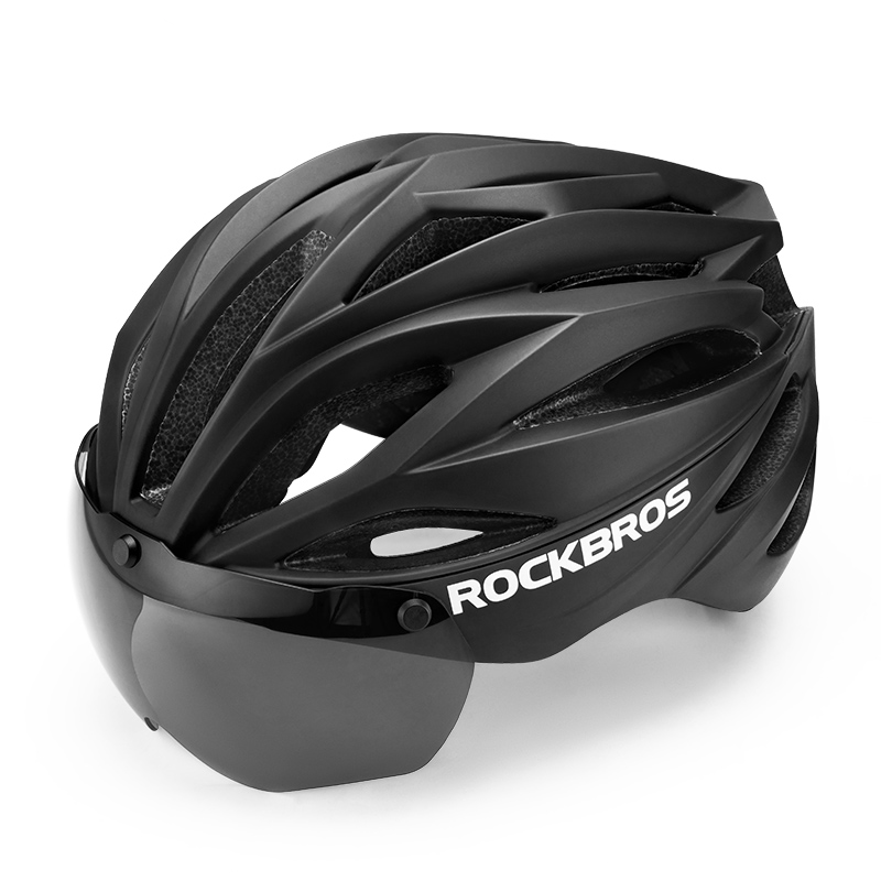 ROCKBROS Trail Helmet with Magnetic Goggles
