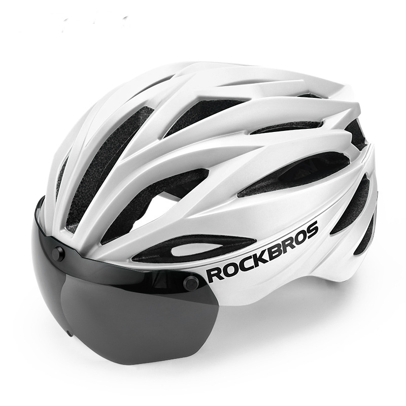 ROCKBROS Trail Helmet with Magnetic Goggles
