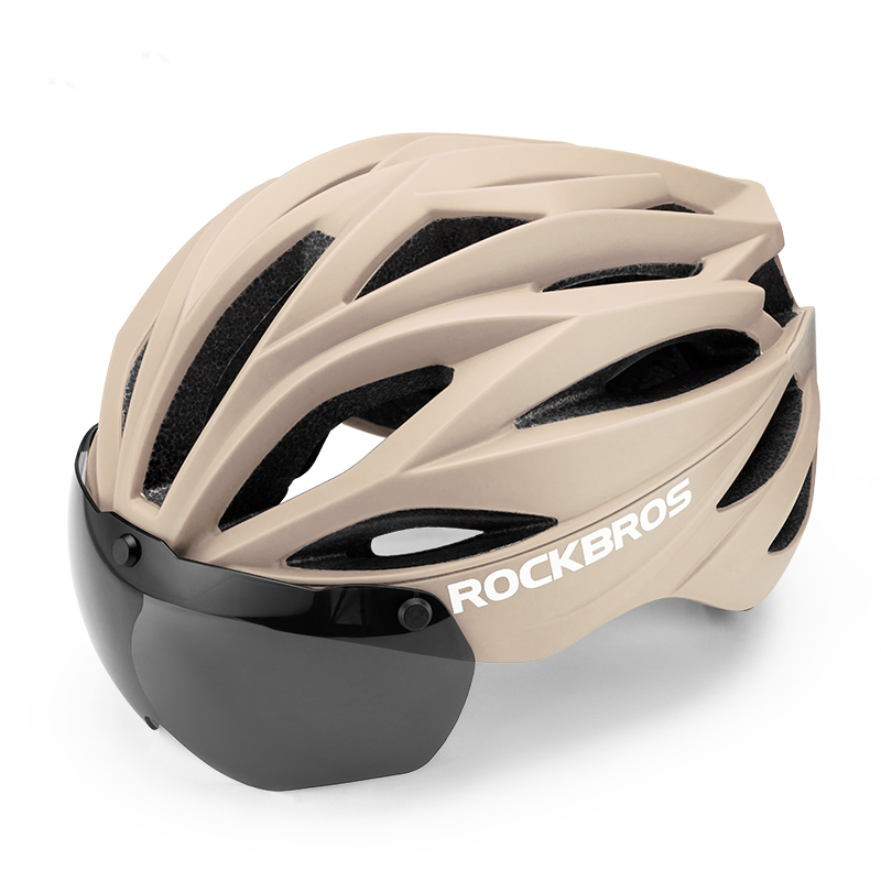 ROCKBROS Trail Helmet with Magnetic Goggles