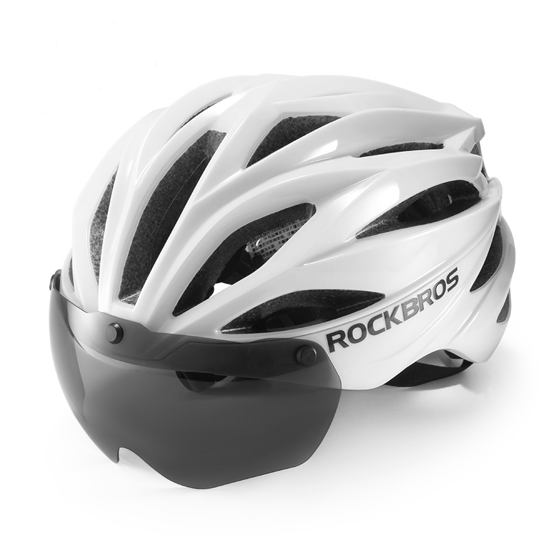 ROCKBROS Trail Helmet with Magnetic Goggles