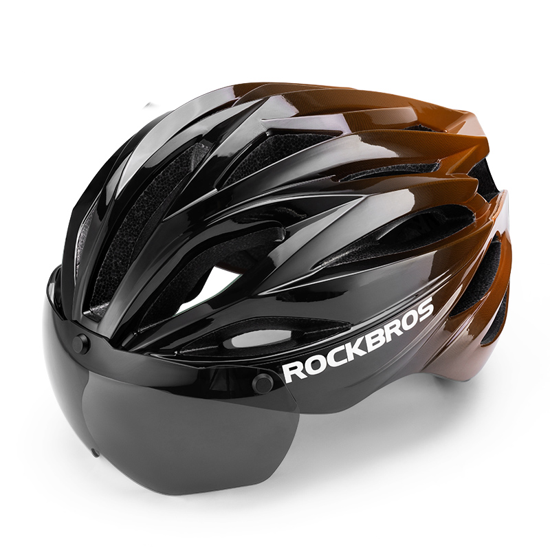 ROCKBROS Trail Helmet with Magnetic Goggles
