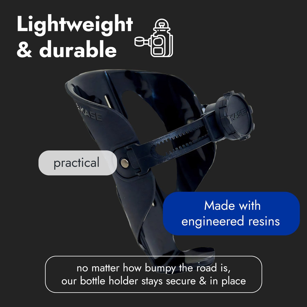 BiKASE ABC Adjustable Bicycle Bottle Cage - view 4
