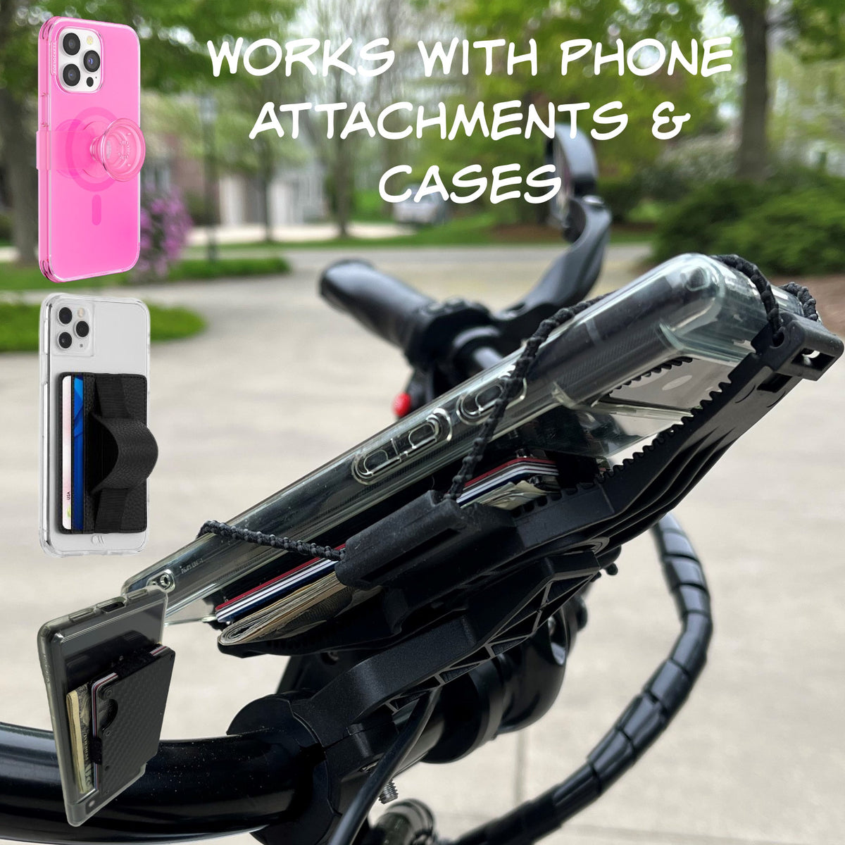 BiKASE ElastoKASE Universal Handlebar Phone Holder - view 4