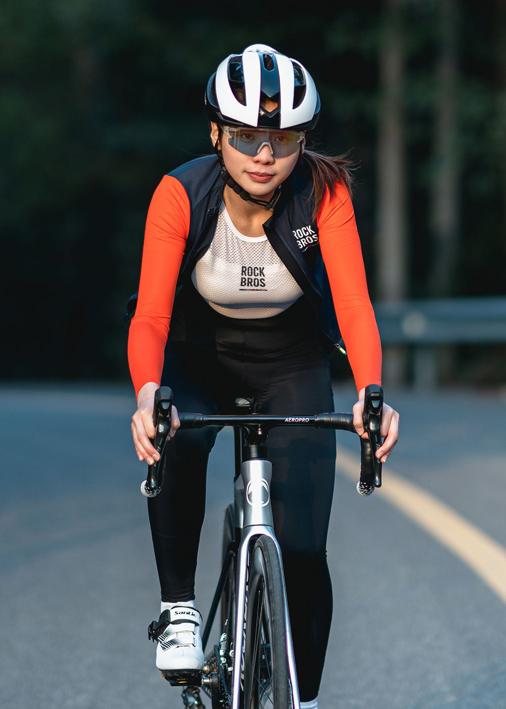 ROAD TO SKY Women's Long-Sleeve Cycling Jersey