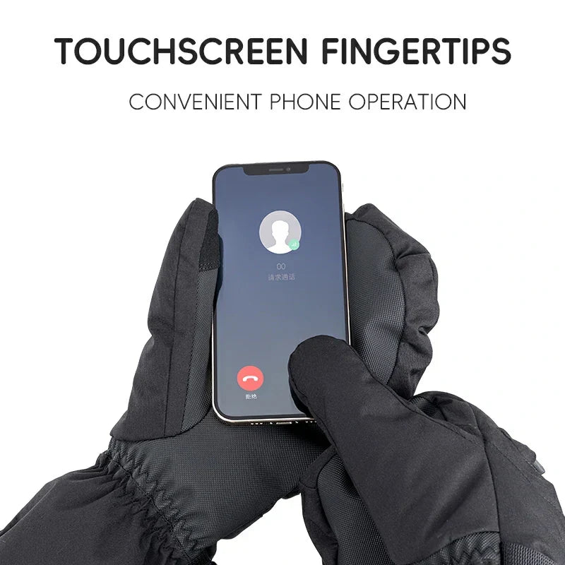 Qunature Double-Layer Thermal Ski Gloves