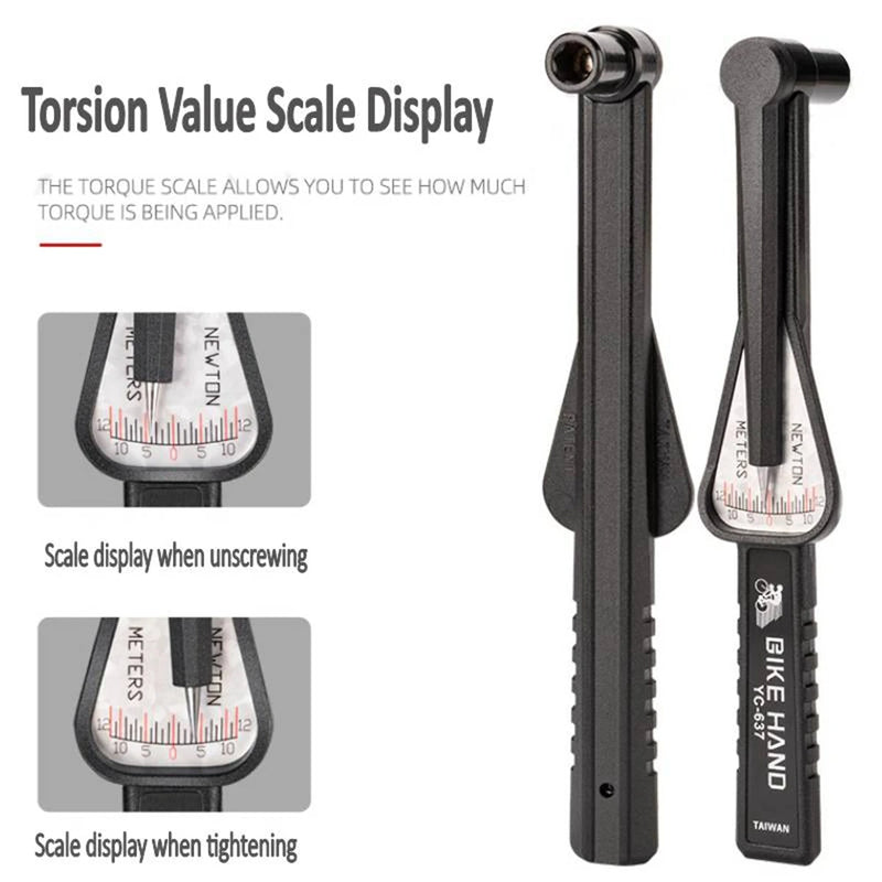 BIKE HAND YC-637 Torque Wrench, 2–10 Nm - view 4