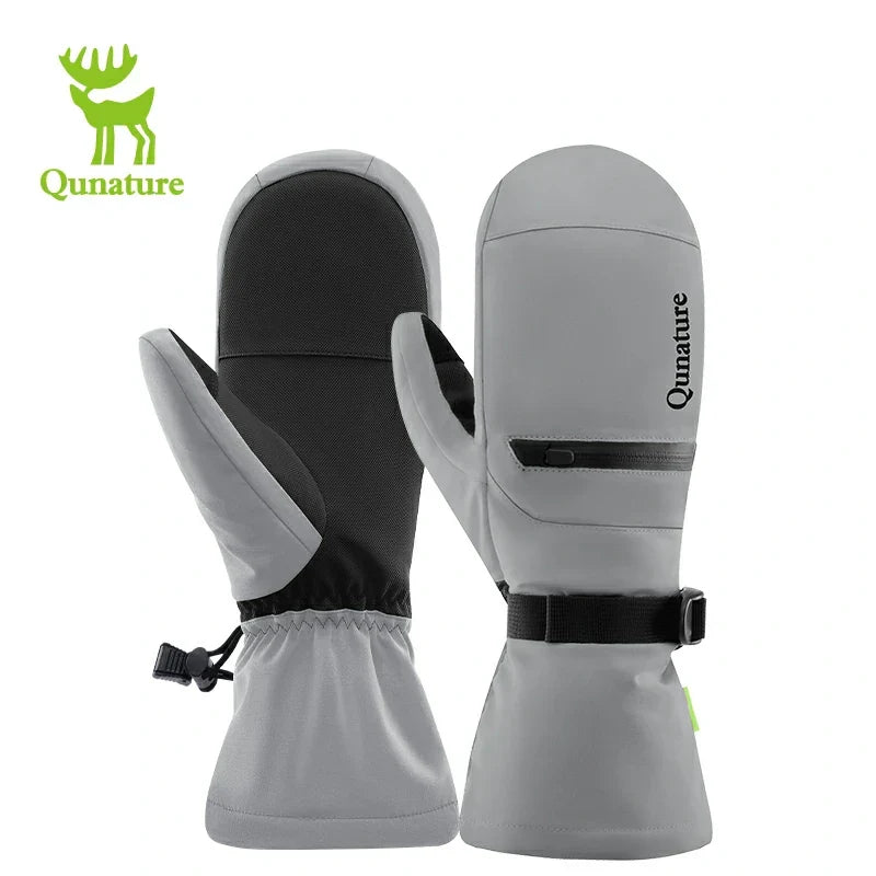 Qunature Double-Layer Thermal Ski Gloves