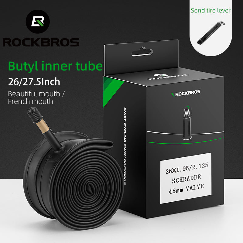 26/27.5-Inch MTB Inner Tube – 1.95–2.125 Width