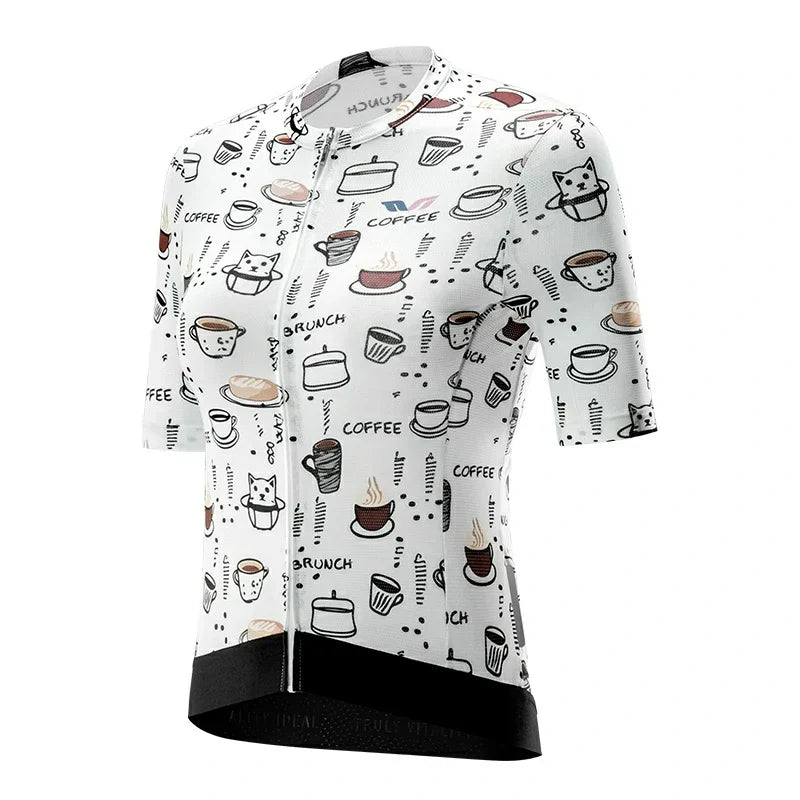 TVI ROCKBROS Women's Elements Print Cycling Jersey
