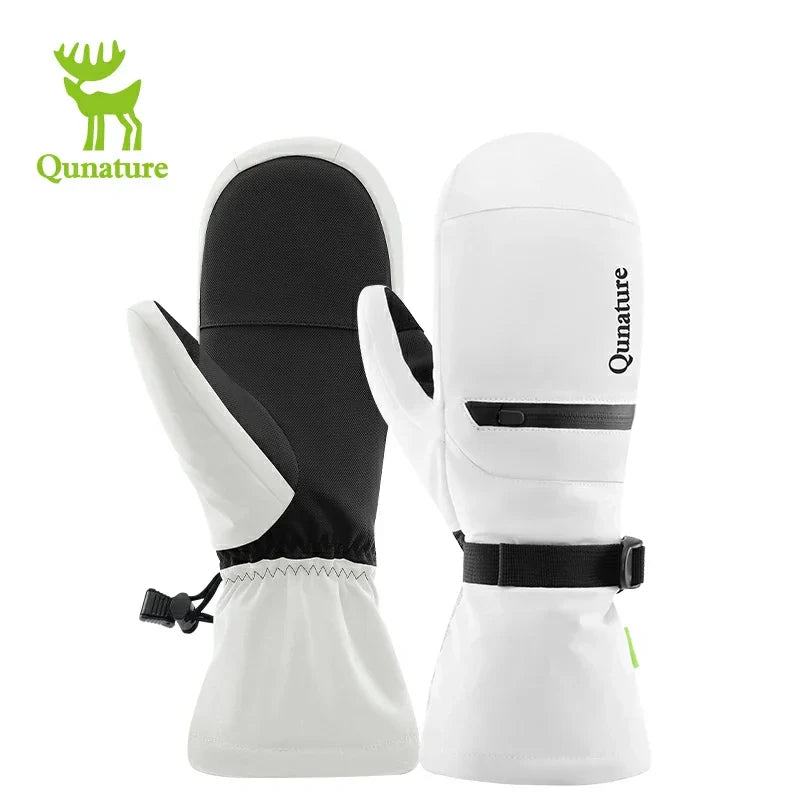 Qunature Double-Layer Thermal Ski Gloves