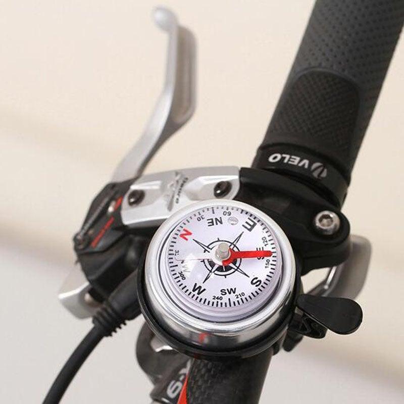 Handlebar Bicycle Bell with Compass - view 2