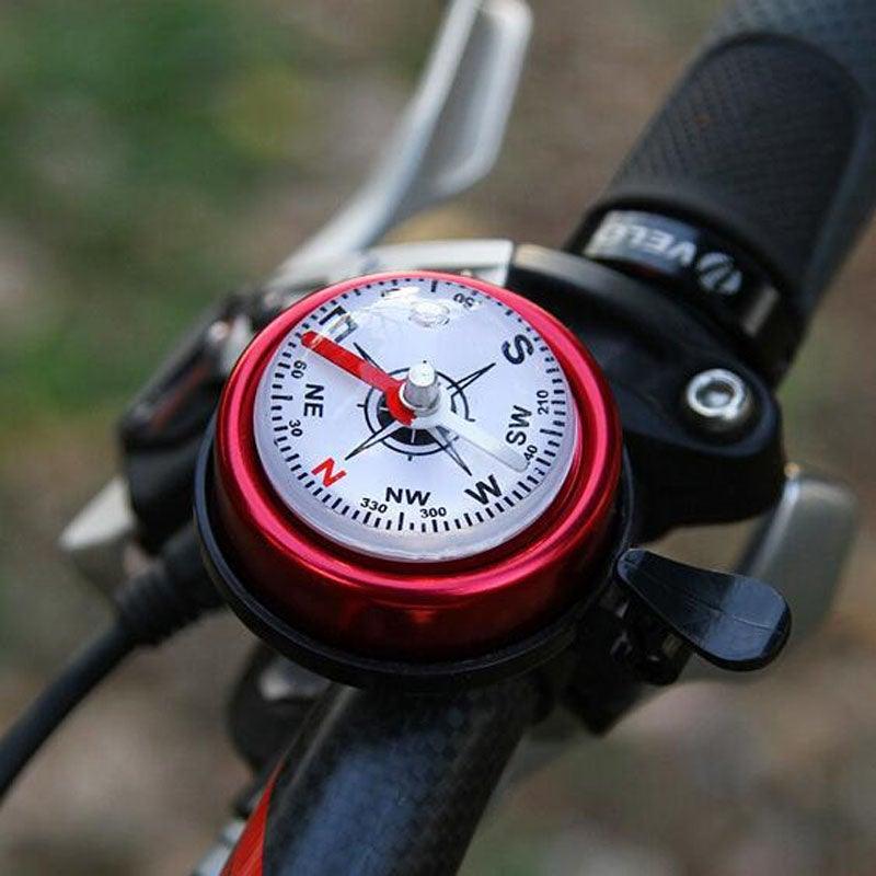 Handlebar Bicycle Bell with Compass - view 7