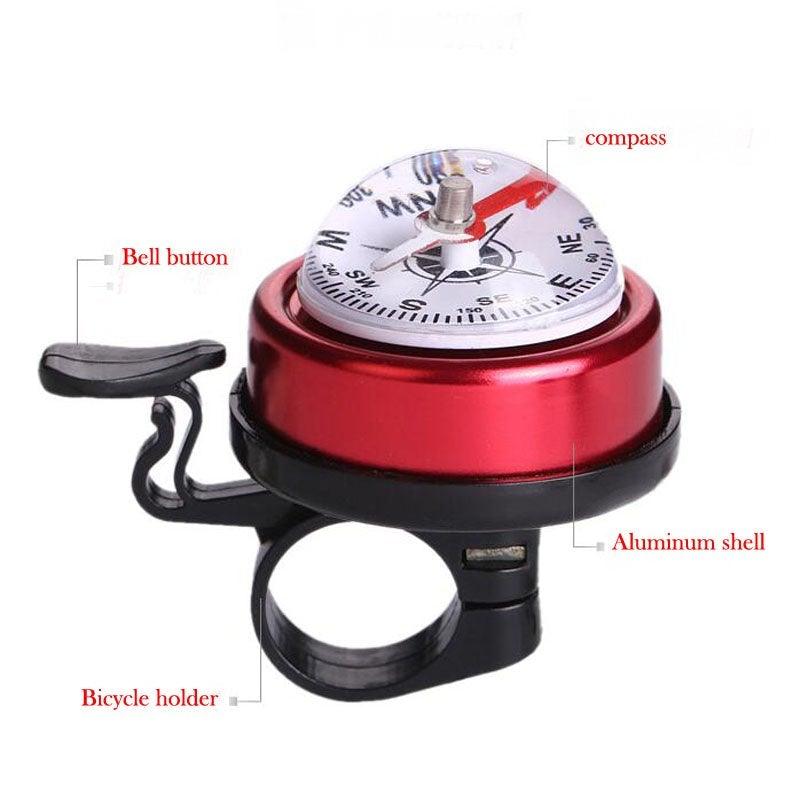 Handlebar Bicycle Bell with Compass - view 8