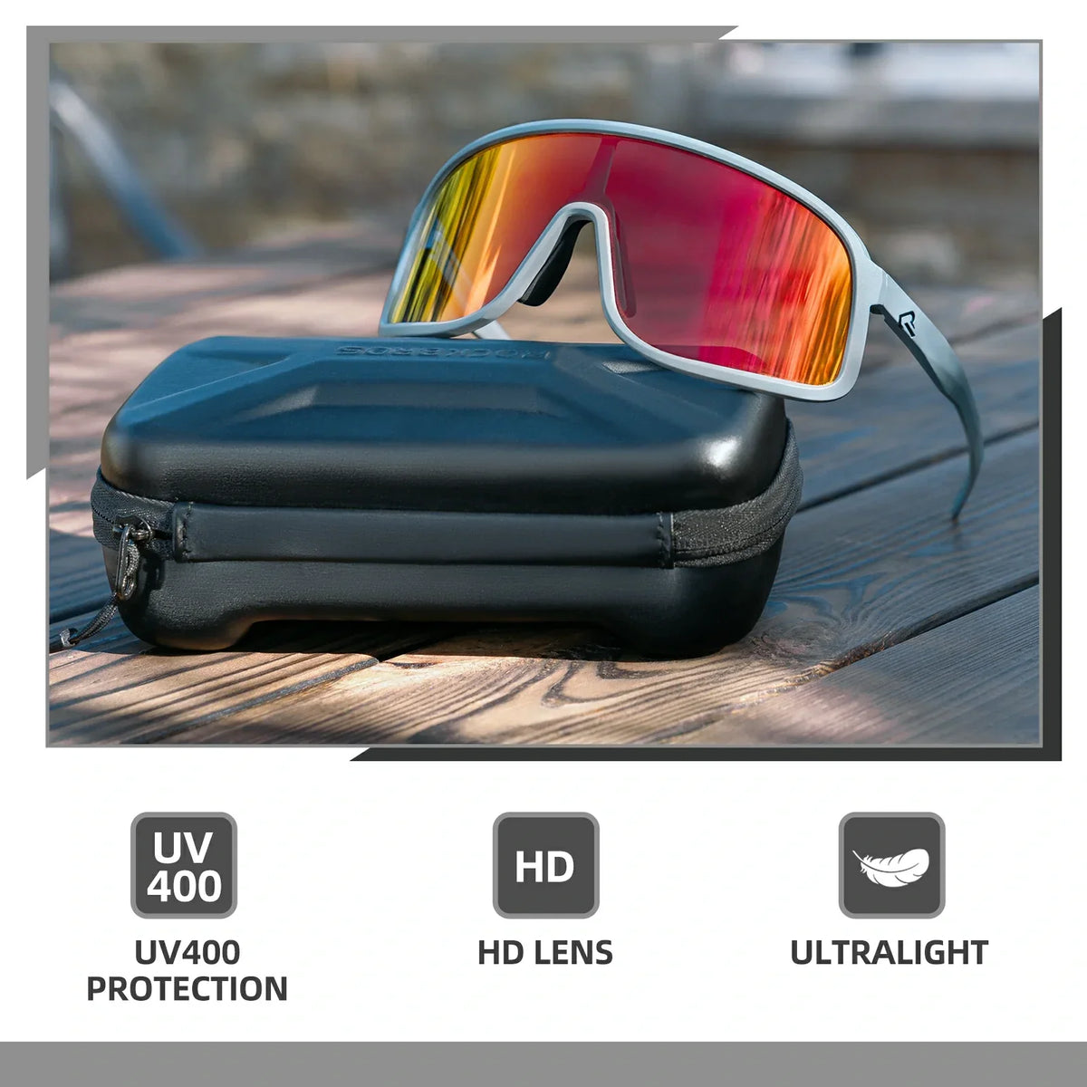 ROCKBROS Photochromic Cycling Sunglasses