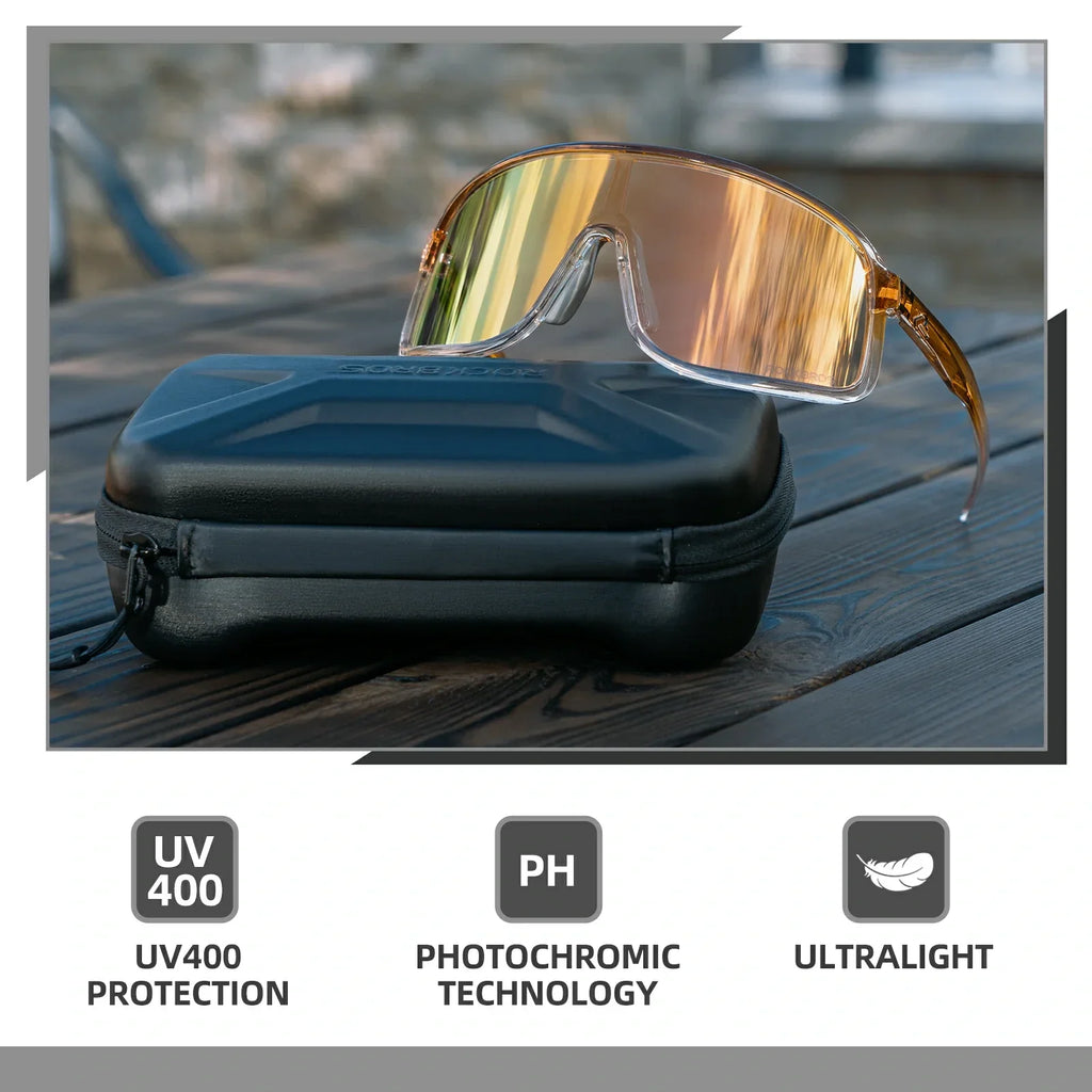 ROCKBROS Photochromic Cycling Sunglasses