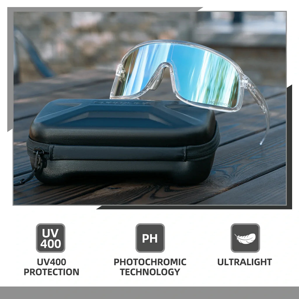 ROCKBROS Photochromic Cycling Sunglasses