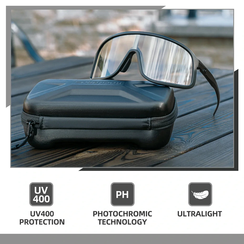ROCKBROS Photochromic Cycling Sunglasses