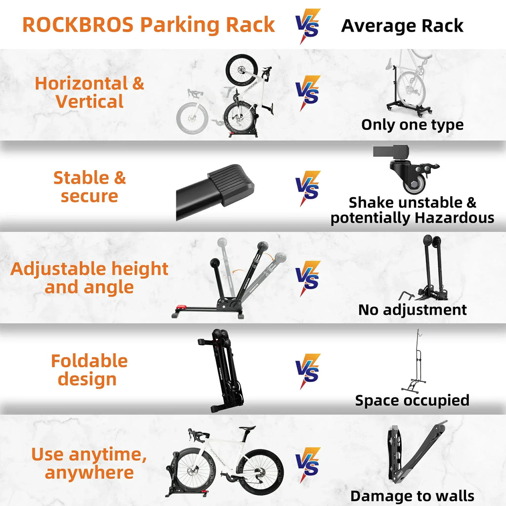 Folding 2-in-1 Bicycle Floor Stand – Preorder