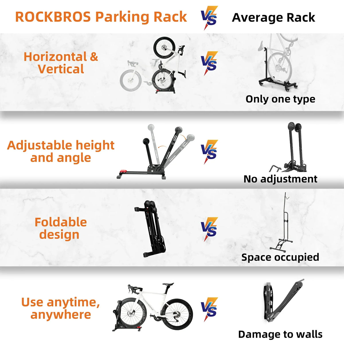 Folding 2-in-1 Bicycle Floor Stand – Preorder