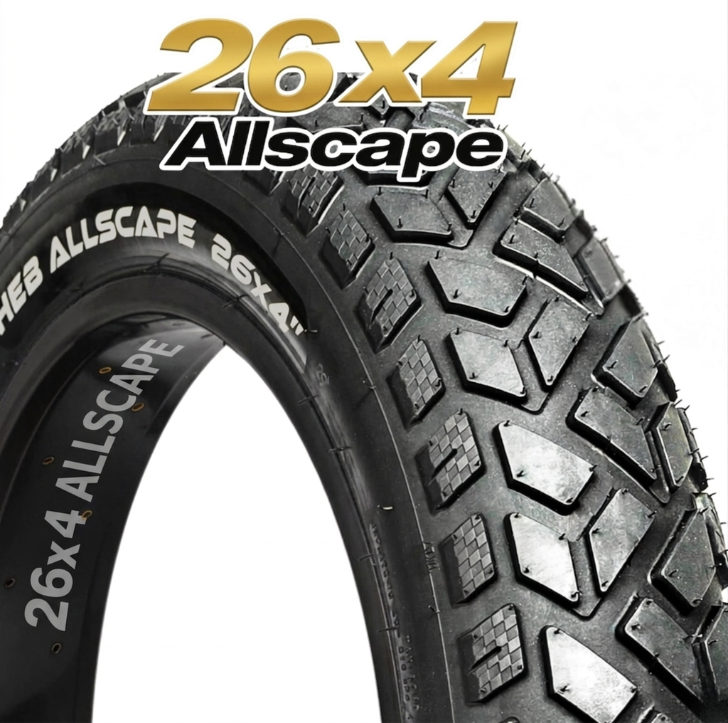 HEB ALLSCAPE Fat Tire 26x4 (Includes 1 Tire Only)