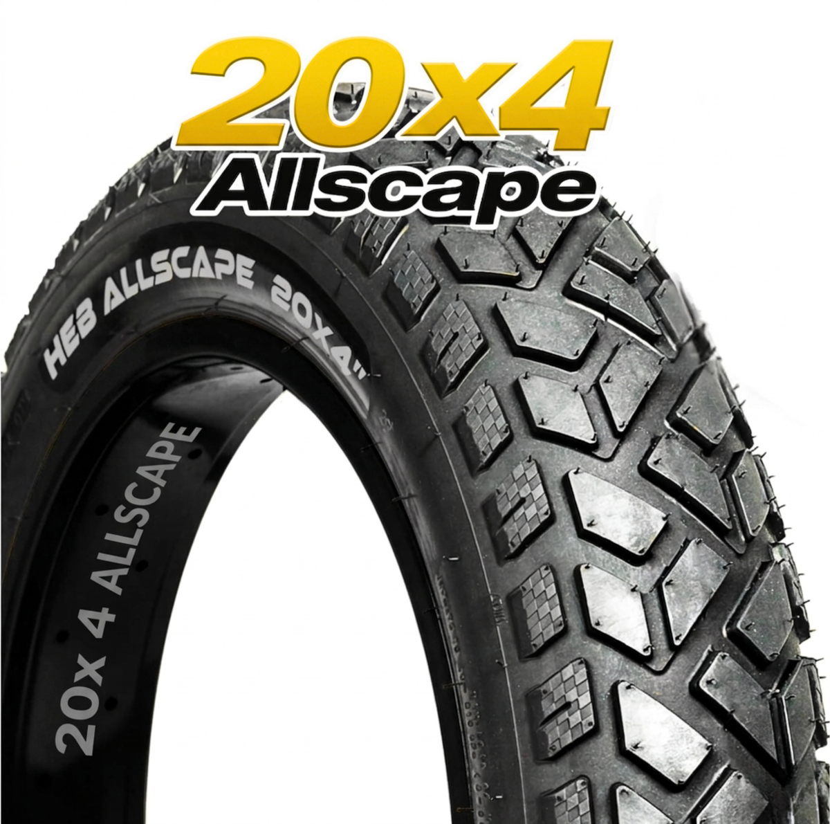 HEB ALLSCAPE Fat Tire 20x4 (Includes 1 Tire Only)