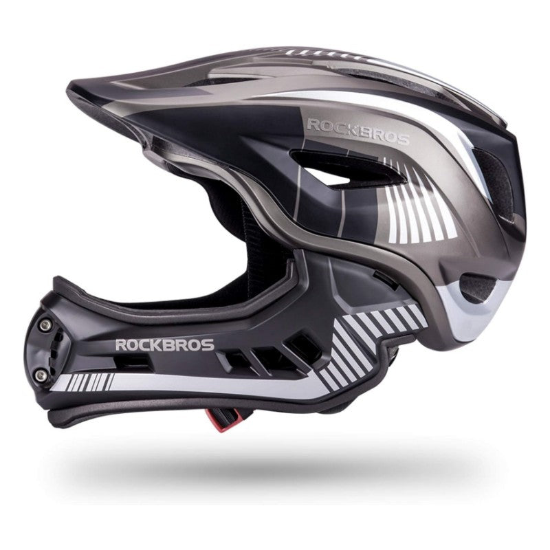 ROCKBROS Kids' Detachable Full-Face Bike Helmet
