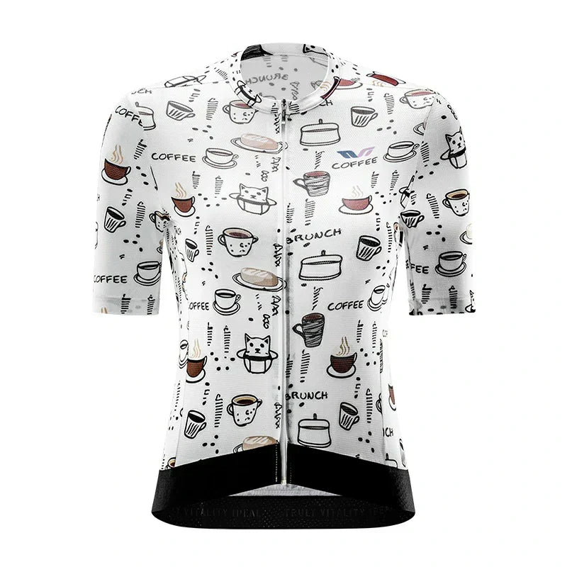 TVI ROCKBROS Women's Elements Print Cycling Jersey