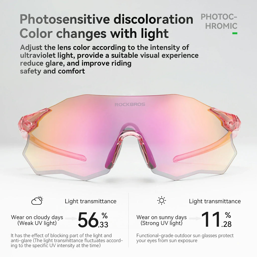 ROCKBROS UV400 Polarized Cycling Sunglasses