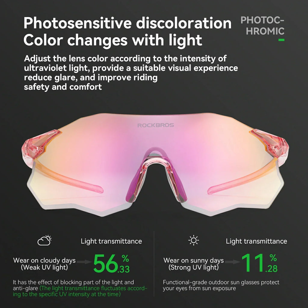 ROCKBROS UV400 Polarized Cycling Sunglasses