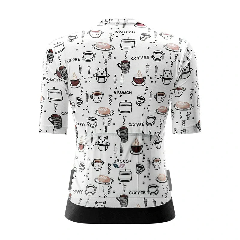 TVI ROCKBROS Women's Elements Print Cycling Jersey