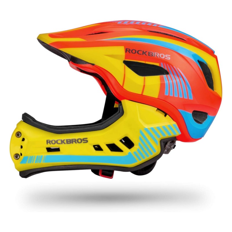 ROCKBROS Kids' Detachable Full-Face Bike Helmet