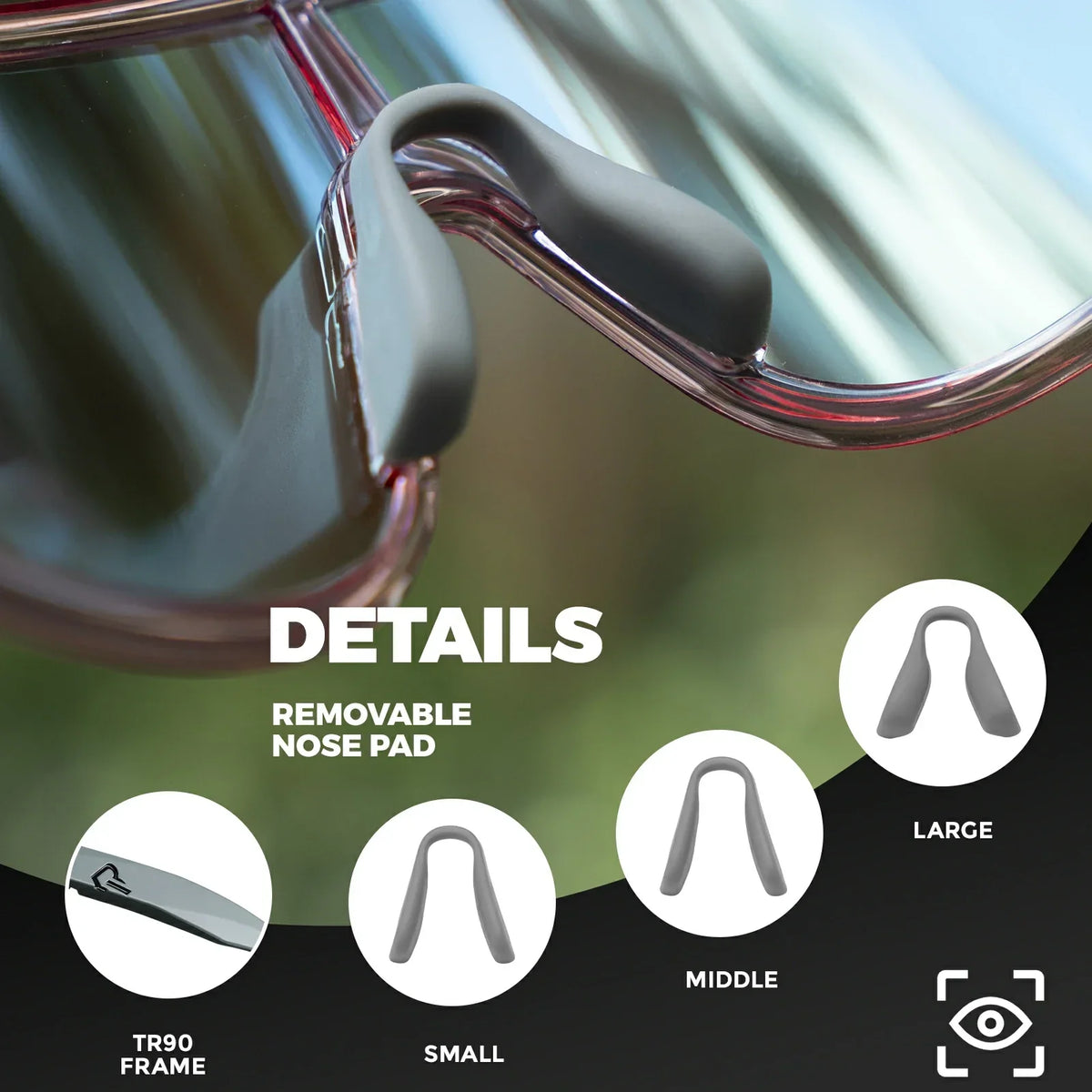 ROCKBROS Photochromic Cycling Sunglasses