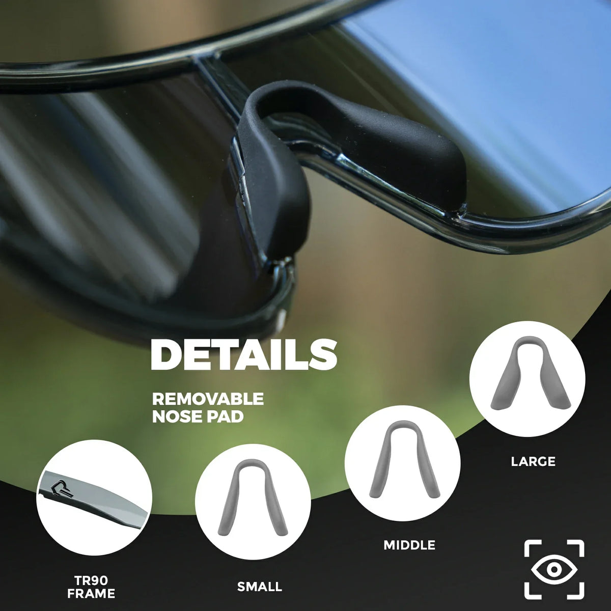 ROCKBROS Photochromic Cycling Sunglasses