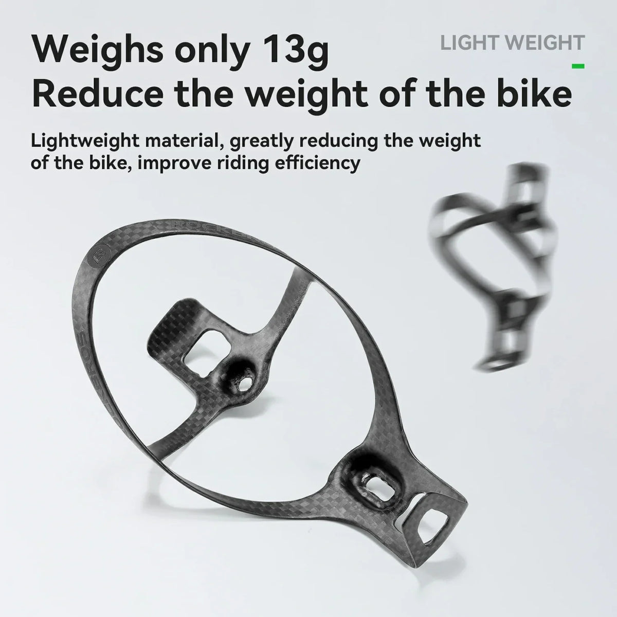 Carbon Fiber Bottle Cage – 13g