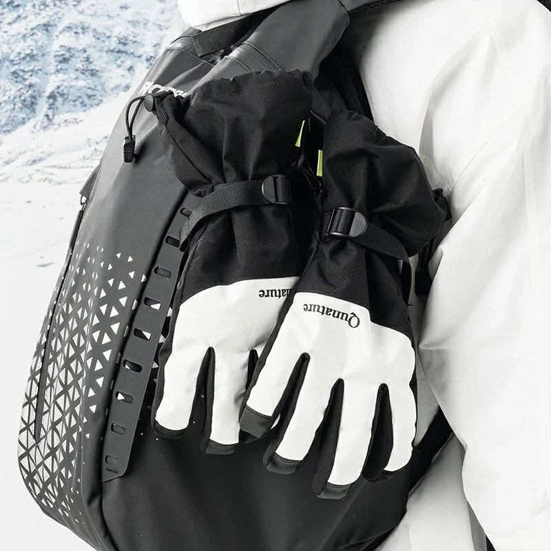 Qunature Insulated Touchscreen Ski Gloves