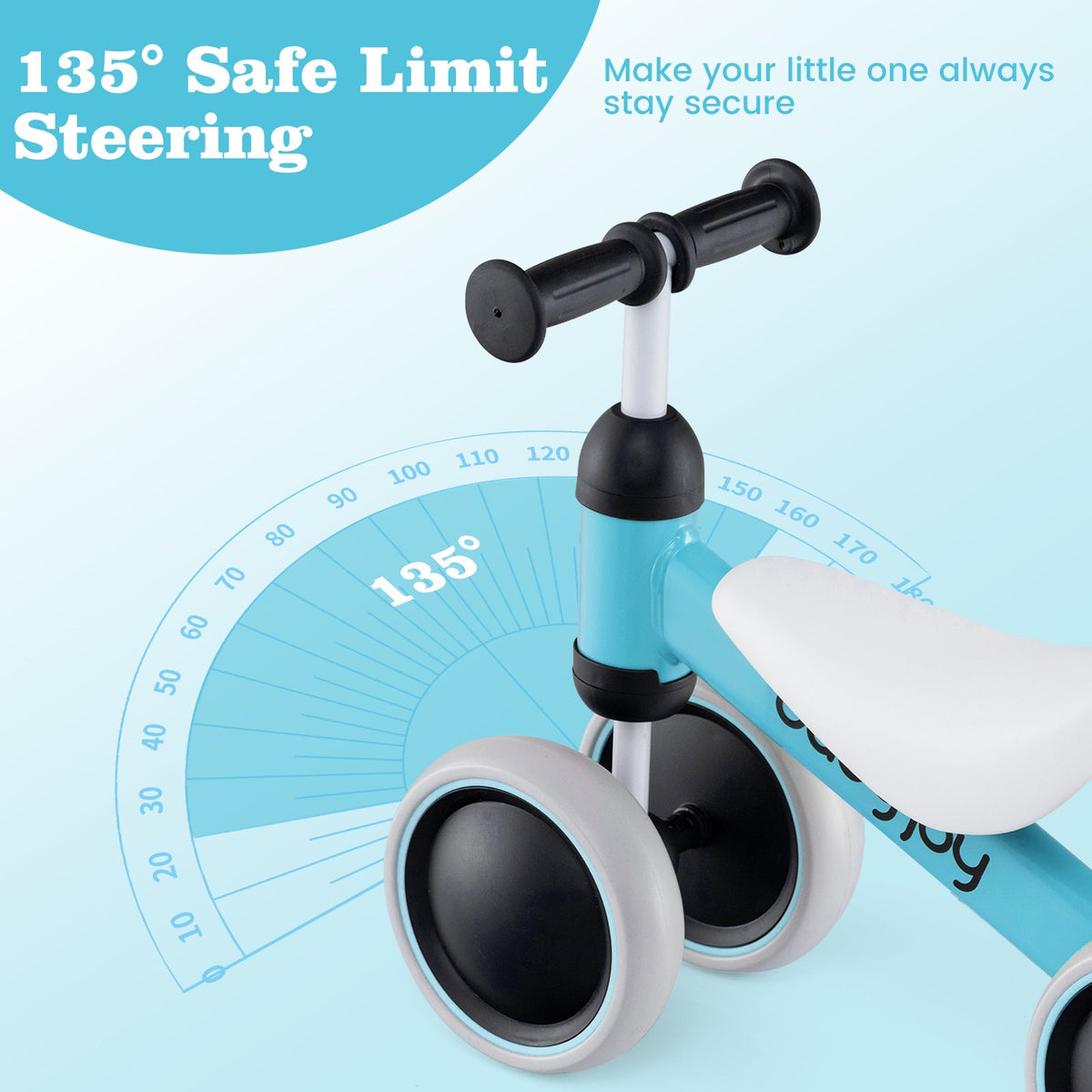 Four-Wheel Toddler Balance Bike - view 4