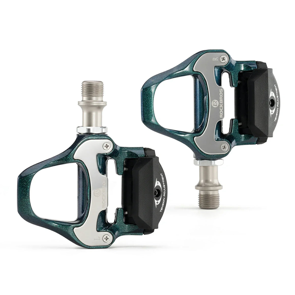 ROCKBROS SPD-SL Compatible Clipless Pedals & Cleats