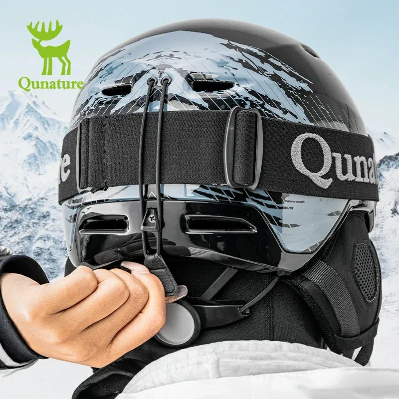 Qunature Ski Helmet – Adjustable Vents & Removable Liner