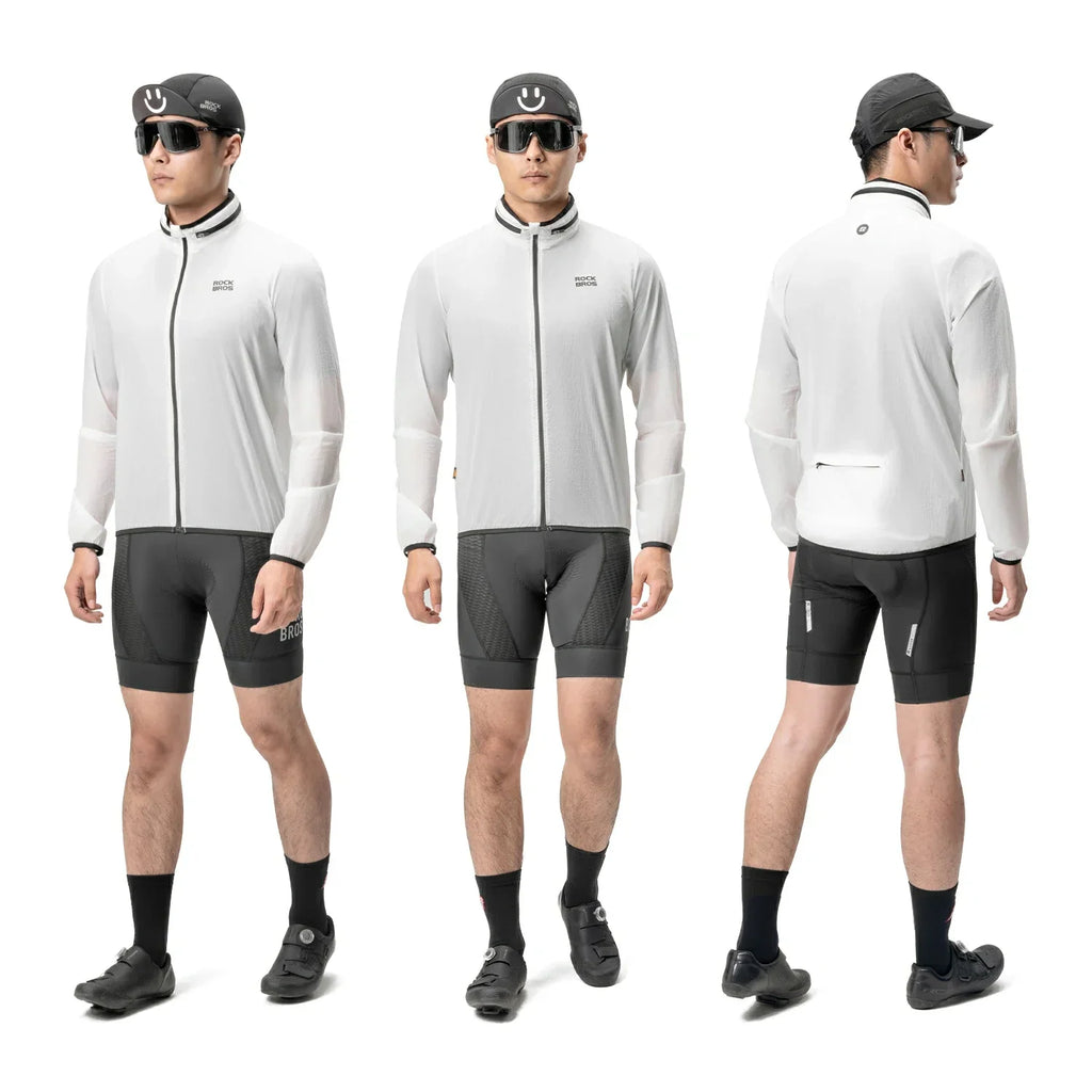 Lightweight Phosphorescent Cycling Jacket