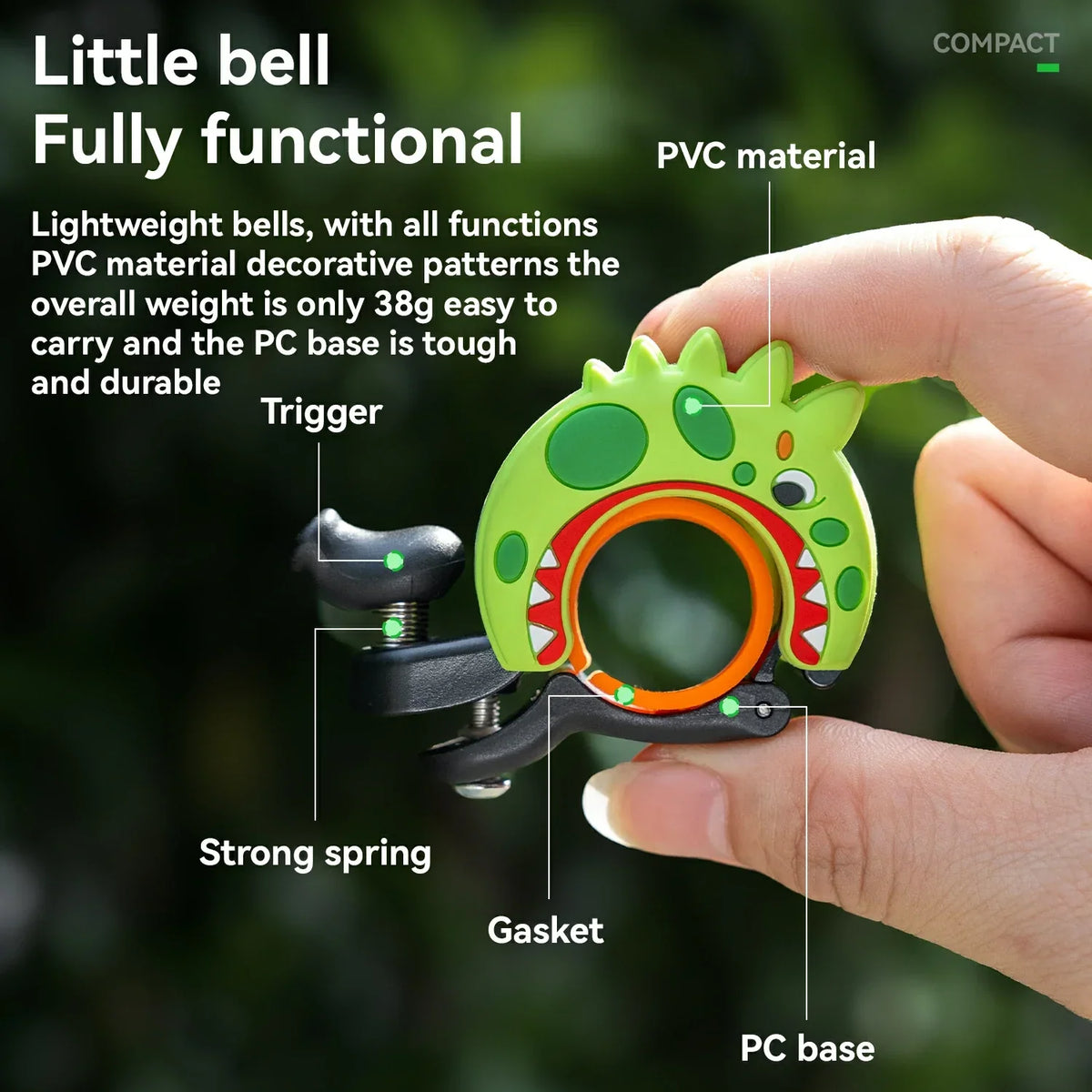 ROCKBROS Cartoon Bicycle Bell