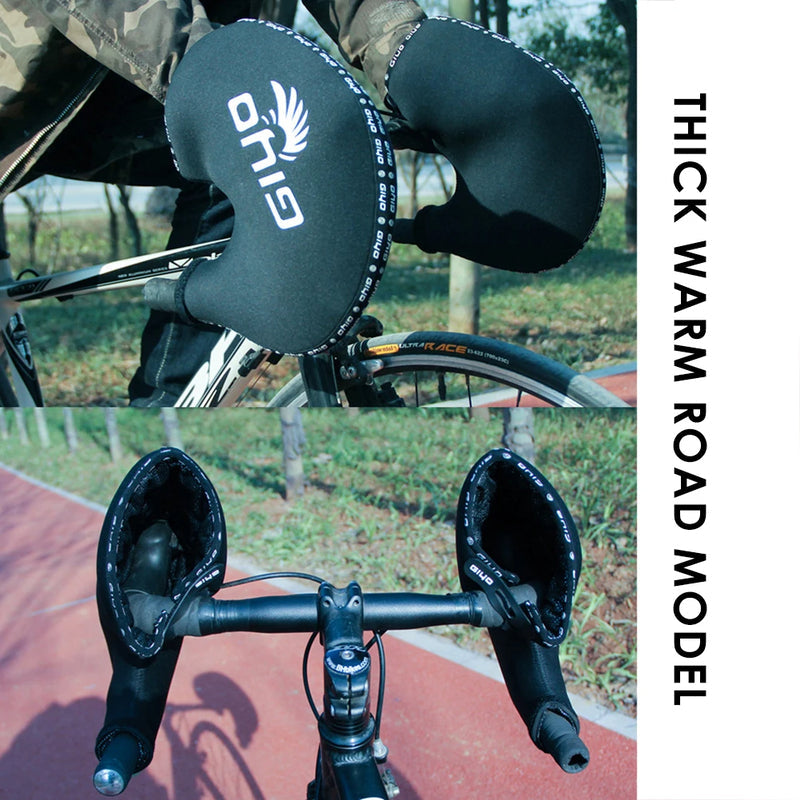 Winter Bicycle Handlebar Mitts - view 2