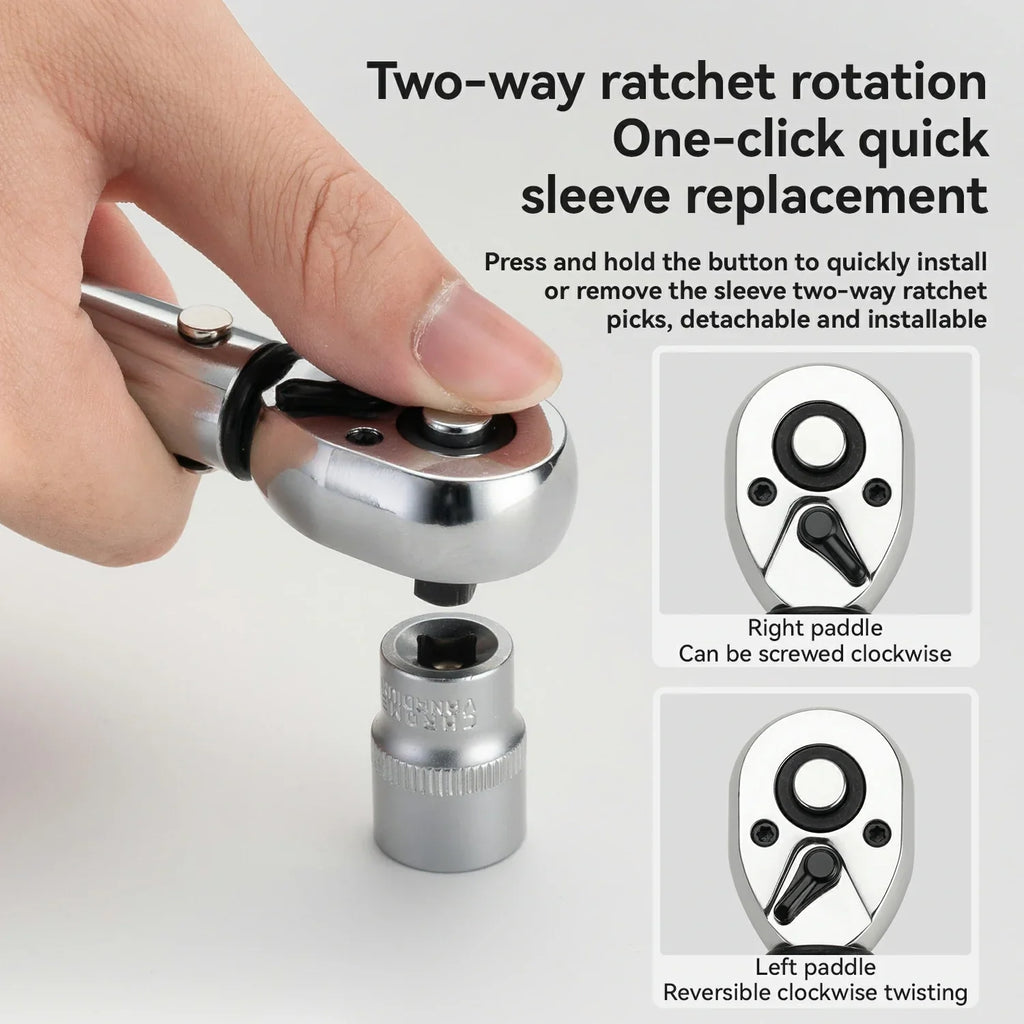 1/4-Inch Click Torque Wrench – 2–24 Nm