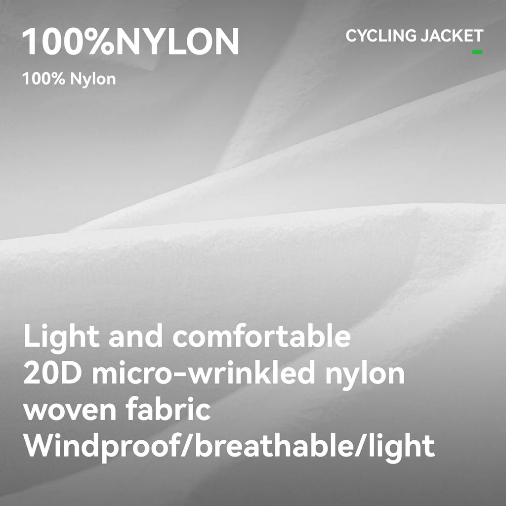 Lightweight Phosphorescent Cycling Jacket