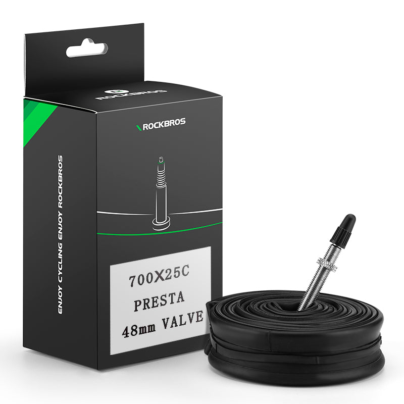 700c Butyl Bicycle Inner Tube – 48mm Valve Options