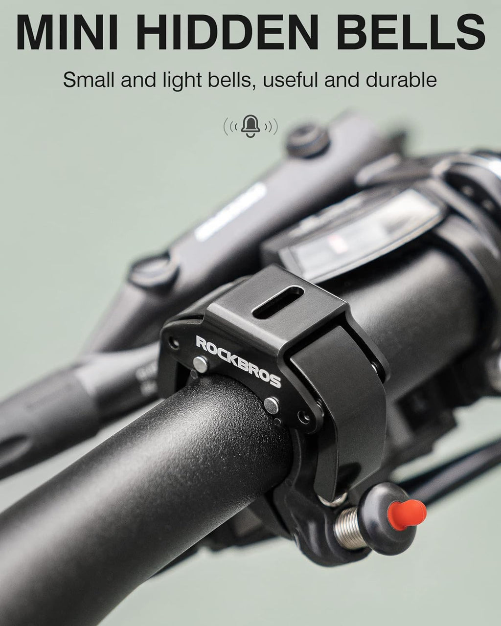 Hidden Bicycle Bell – 22.2mm Handlebars