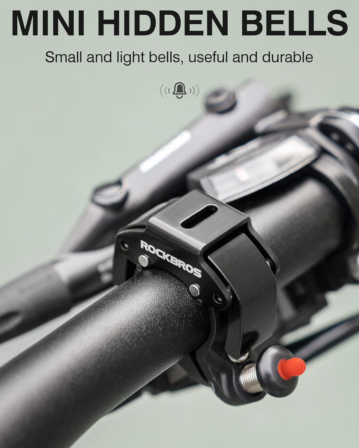 Hidden Bicycle Bell – 22.2mm Handlebars