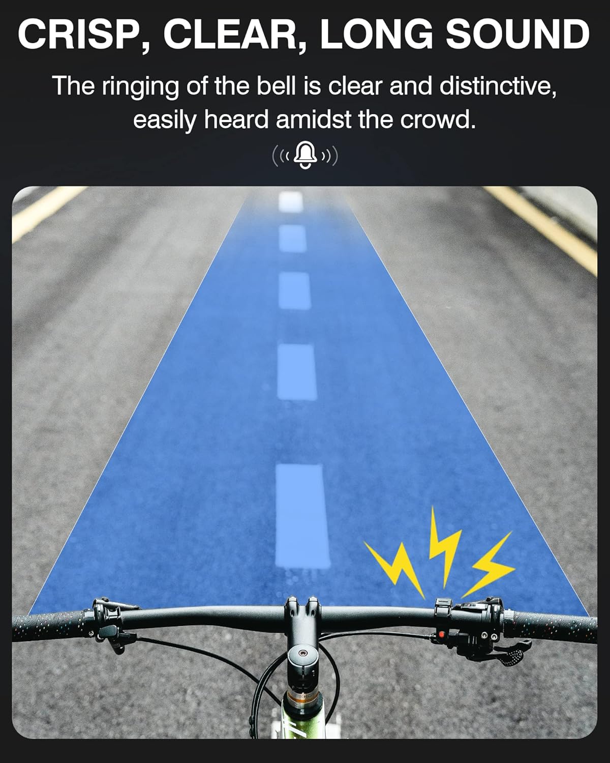 Hidden Bicycle Bell – 22.2mm Handlebars